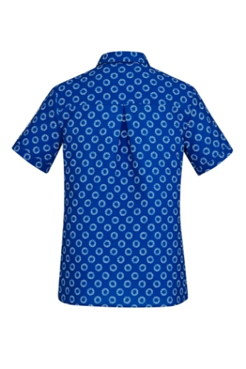 Picture of BIZ CARE Daisy Print Shirt. Navy - size 12